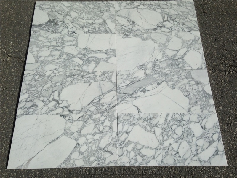 Bianco Carrara Slabs & Tiles, Italy White Marble
