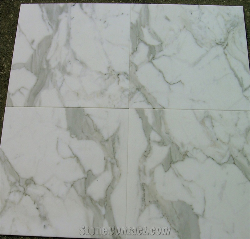 Bianco Carrara Slabs & Tiles, Italy White Marble