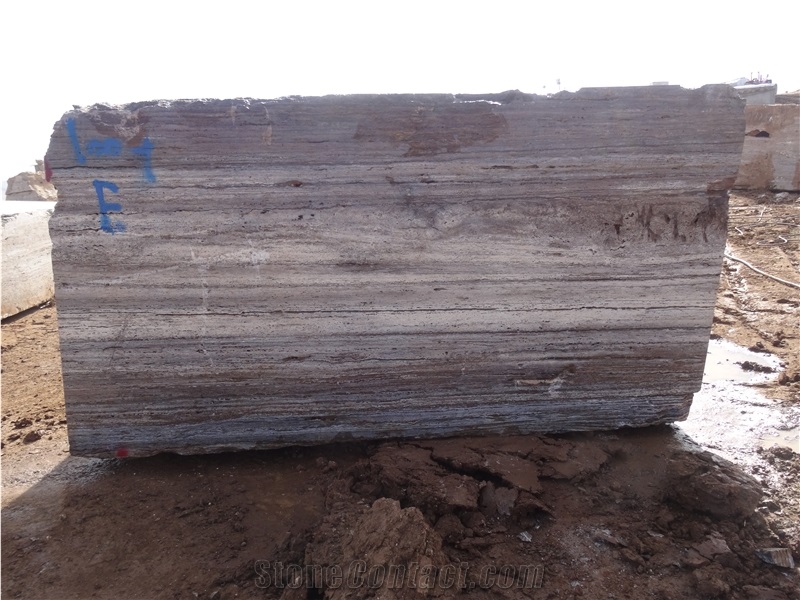 Brown Aquian Travertine Blocks, Brown Aquian Travertine Blocks