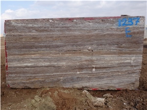 Brown Aquian Travertine Blocks, Brown Aquian Travertine Blocks