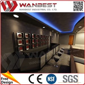 Products in Demand 2016 Artificial Stone Tabletops Small Juice Bar Counter Designs