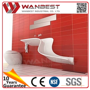 Top Furniture Bathroom Vanity Bathroom Wash Basin Solid Surface Basin