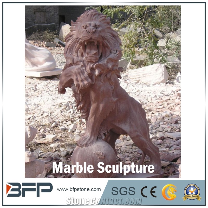 Animal Sculpture, Marble Sculpture, Handcarved Sculpture in Landscape and Garden