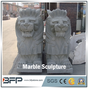 Animal Sculpture, Marble Sculpture, Handcarved Sculpture in Landscape and Garden