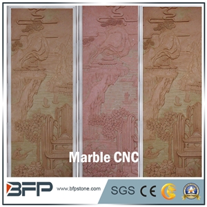 Cnc Marble Relief Panel, Marble Wall Tile for High End Wall Cladding Cnc Marble Relief Panel, Marble Wall Tile for High End Wall Cladding