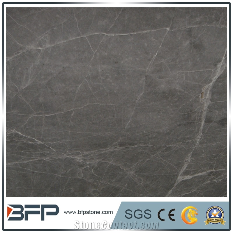 French Vanilla Grey Marble Slabs,Drama Silver Grey Slabs and Tiles,Evvoia Grey Marble Skirting