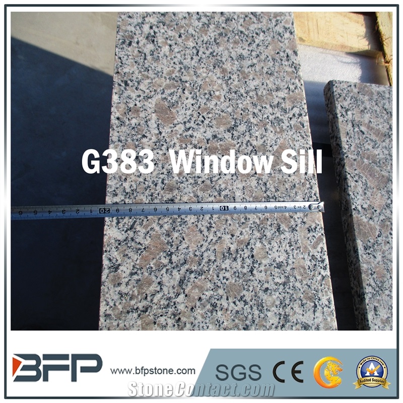 G383 Granite Window Sill, ,Pearl White Granite, ,Zhaoyuan Flower Granite, G3783 Granite, Pearl Flower Granite