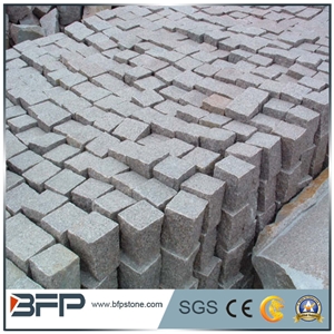 Gabbro Starry Night G8 Cobble Stone, Starry Night Granite Cube Stone for Paving, Black Granite Cube Stones