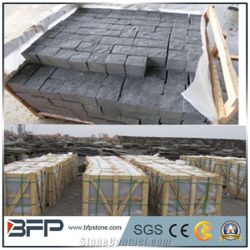 Grey Basalt Cube Stone, Natural Split, Bluestone Cobble, Basalt with Catpaws, Honeycomb, Micro Hole Basalt, Andesite Paving Stone, Lavastone Cube Stone