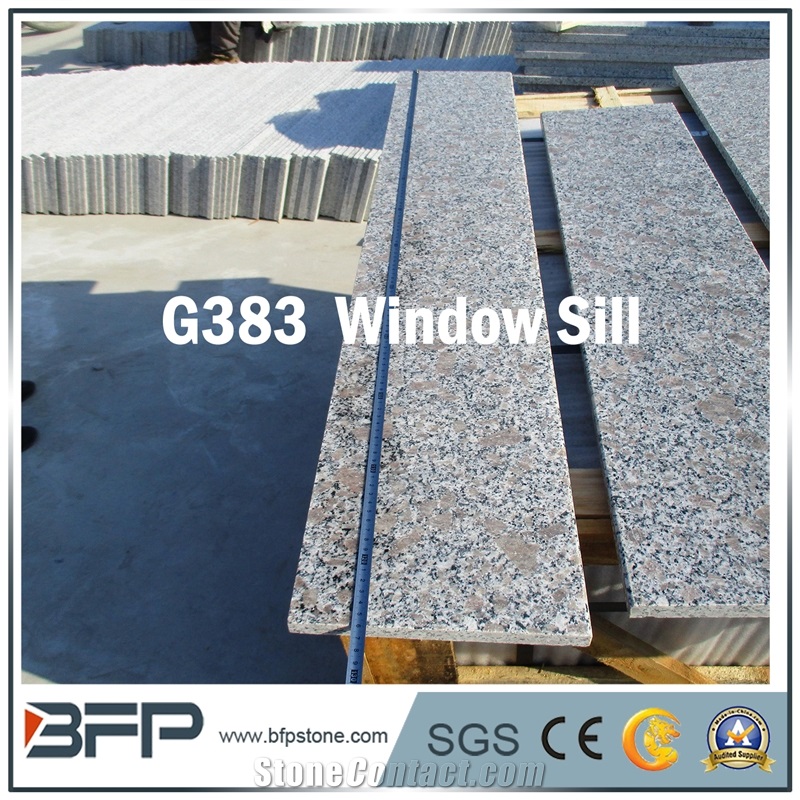 Grey Granite Window Sill, G3783 Granite, Pearl Blossom Of Zhaoyuan Granite, Pearl Flower Granite for Exterior and Interior Decoration