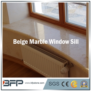 High End Yellow and Beige Marble Window Sill, Panel