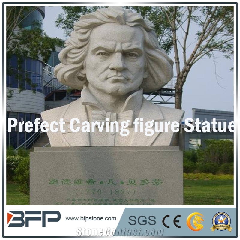 Human Bust, Marble Statues and Sculpture for Landscape and Garden