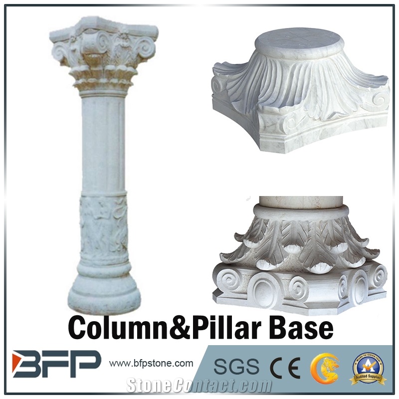 Marble Pillar, Marble Column, Roman Style for Interior and Exterior Decoration