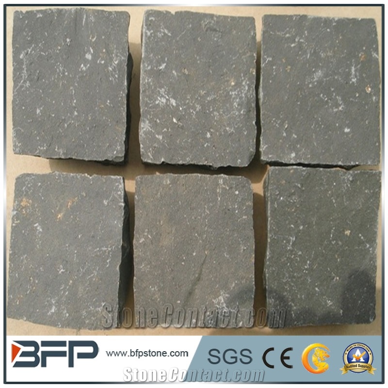 Most Popular China Grey/G603/Light Grey Granite Cube Stones/Cobble Stones, Natural Stone Pavers for Outside & Garden Pavements