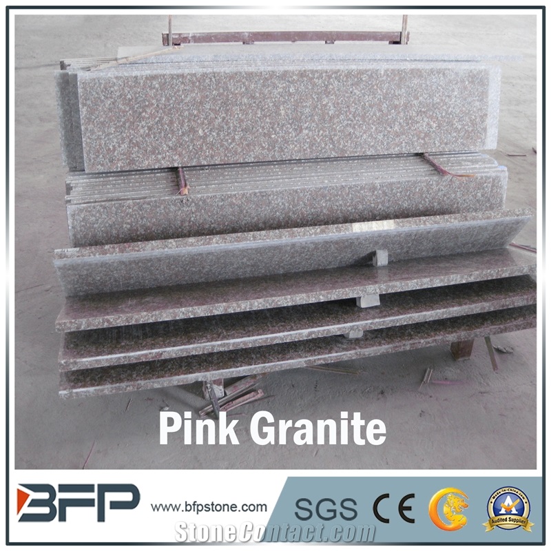 Pink Granite Window Sill, G664 Grnaite, G3564 Granite, Luna Pearl Granite, Black Spots Brown Granite