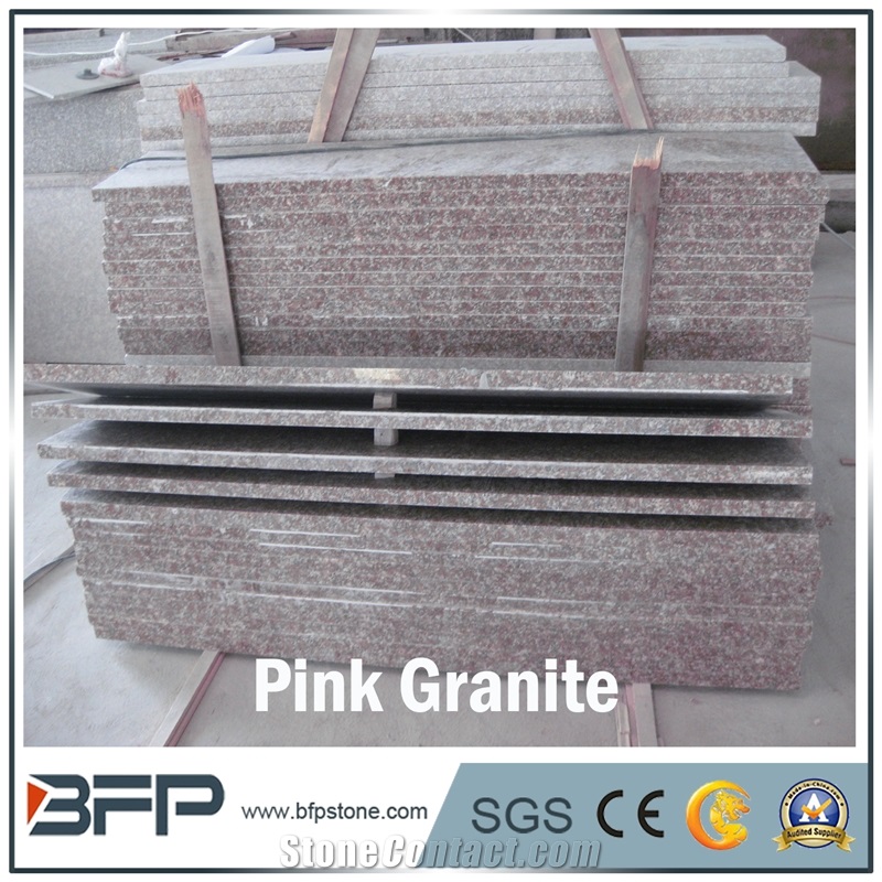 Pink Granite Window Sill, G664 Grnaite, G3564 Granite, Luna Pearl Granite, Black Spots Brown Granite