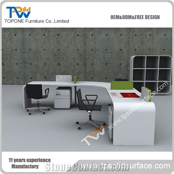 High End Office Desk Ornament Custom Office Table