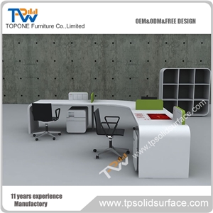 High End Office Desk Ornament Custom Office Table