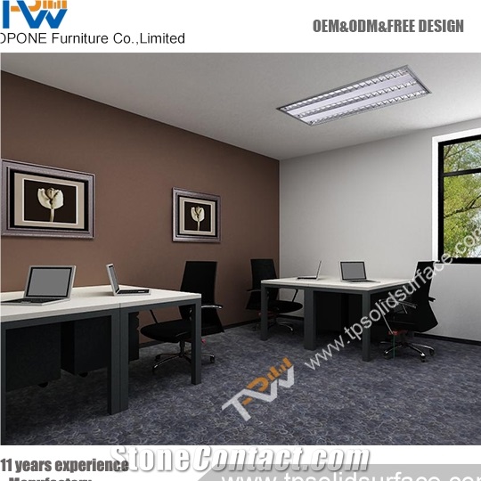New Coming Discount Custom Semi Circle Office Desk