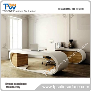 New Coming Discount Custom Semi Circle Office Desk