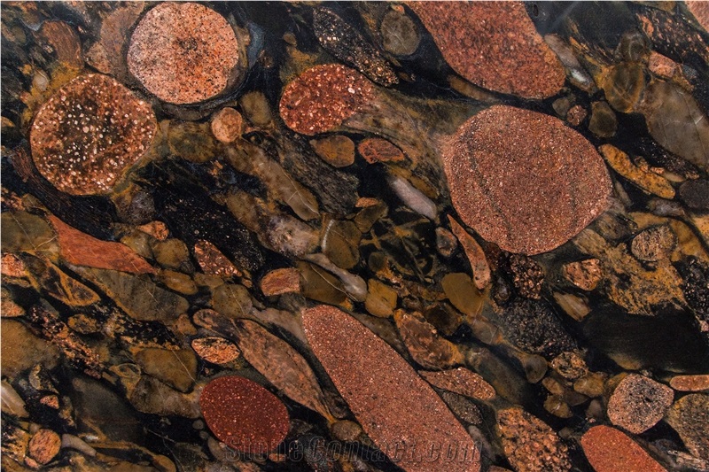Marinace Gold, Granite Slabs Polish, 2cm and 3cm