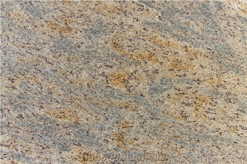 New Kashmir Gold Granite Slabs Polish