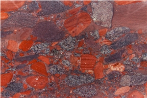 Rosso Marinace Granite Slabs Polish, 2cm