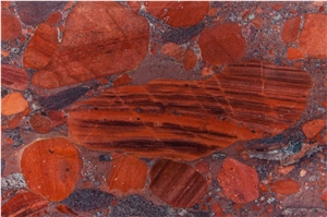 Rosso Marinace Granite Slabs Polish, 2cm