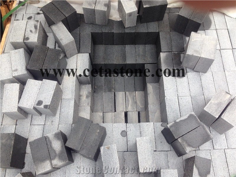 Grey Pavers Package & Cobble Pavers & Paving Sets Package Cube Stone