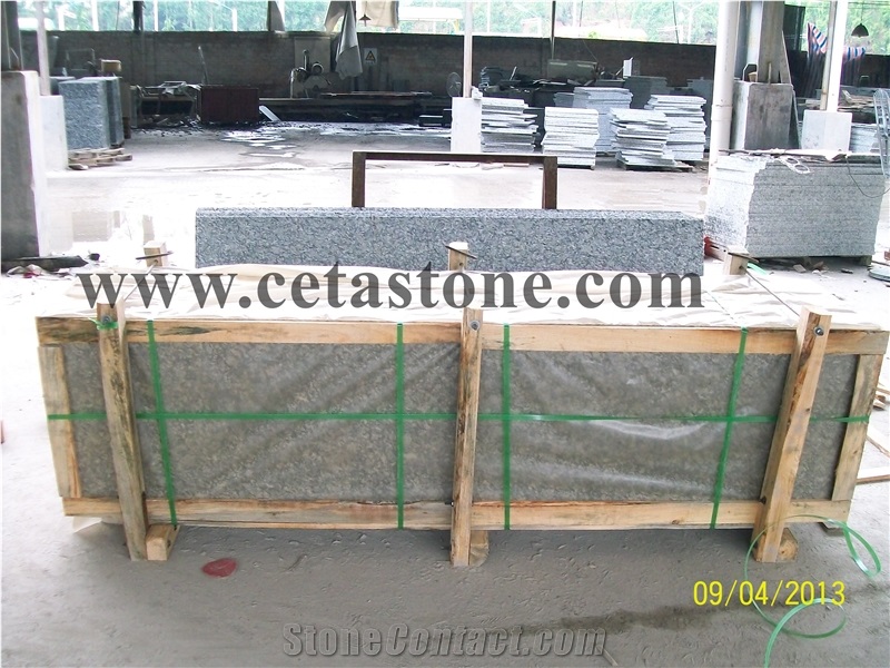 Spray White Granite Tile Package/Packing
