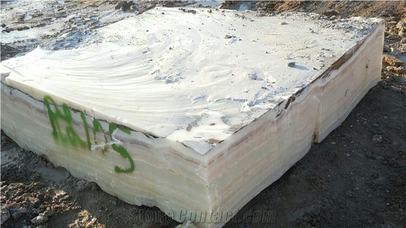 White Onyx Block