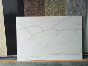 China Best Snow White Calacatte,Powerstone Artificial Engineered Nano Polishing Bathroom Countertops,Vanity Tops,Shandong Province,Cheap Price