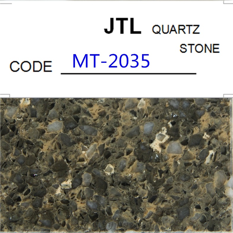 Linyi Shandong Wholesale Quartz Stone Tiles Slabs Floor Wall Engineered Stone