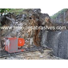 Stone Tool Wire Saw Equipment Quarrying Machine