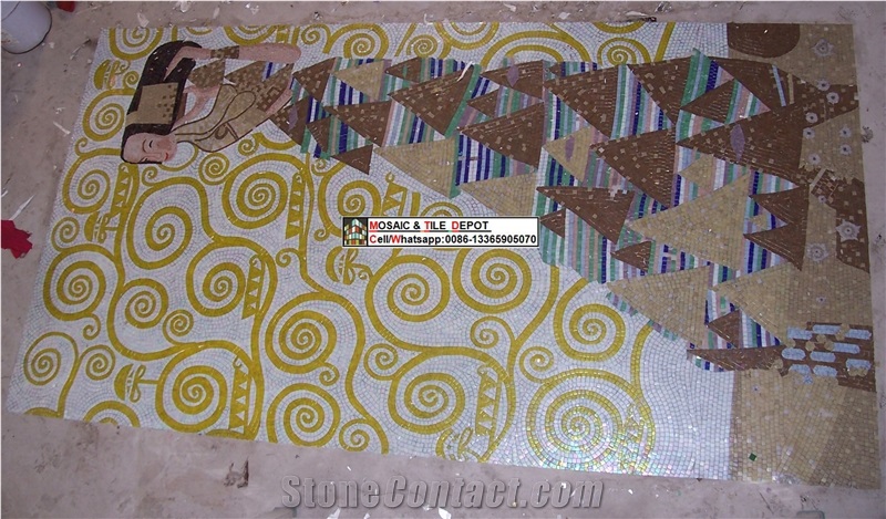 Floor Medallios,Glass Mosaic Medallions