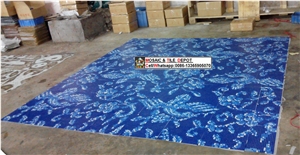Glass Mosaic for Swimming Pool, Swimming Pool Pattern Design