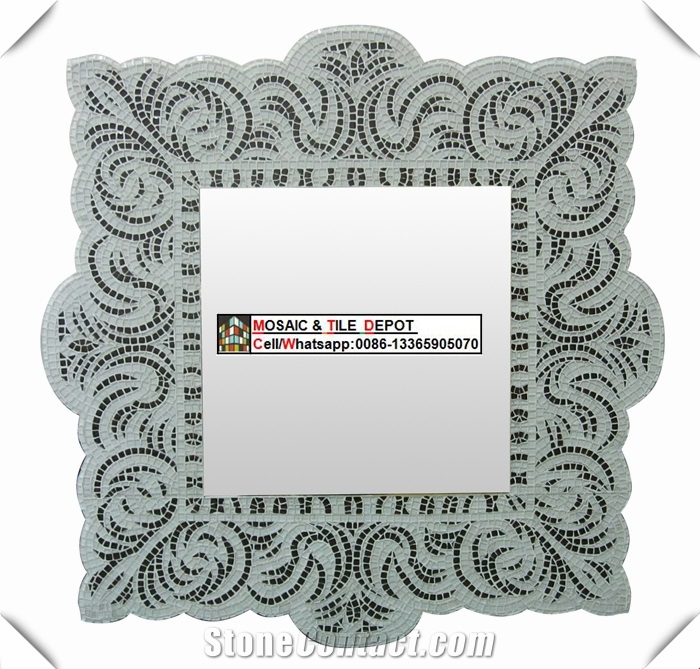 Glass Mosaic Mirror,Mosaic Mirror,Mirror Frame,Mosaic Frame