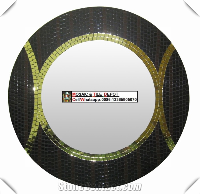 Glass Mosaic Mirror,Mosaic Mirror,Mirror Frame,Mosaic Frame