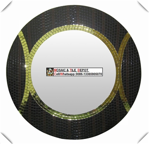 Glass Mosaic Mirror,Mosaic Mirror,Mirror Frame,Mosaic Frame