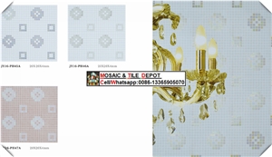 Gold Mosaic,Silver Mosaic,Mosaic Murals