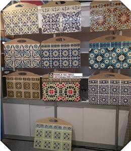 Handmade Tile,Hand Painted Wall Tile, Ceramic Pattern Tile,Kitchen Tile