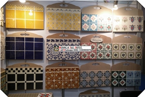 Handmade Tile,Hand Painted Wall Tile, Ceramic Pattern Tile,Kitchen Tile