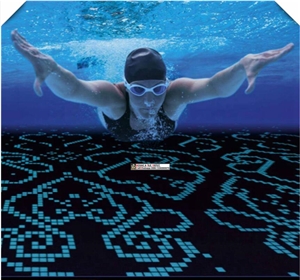 Luminous Mosaic,Glow Mosaic,Glass Mosaic for Swimming Pool