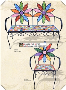 Mosaic Garden Chair