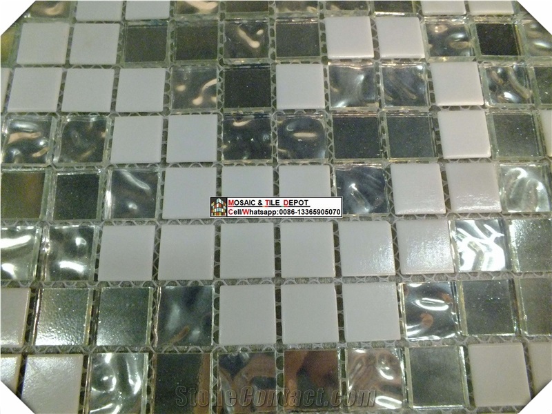 Mosaic Medallions,Crystal Mosaik Mural,Glass Mosaik, Mosaik Tile