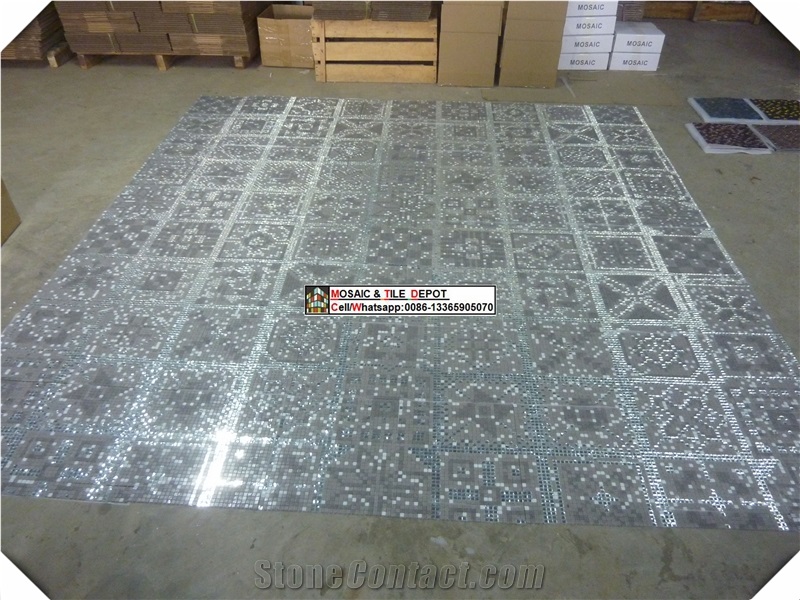Mosaic Medallions,Mosaic Pattern for Wall and Floor, for Spa,For Swimming Pool
