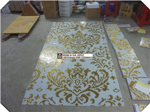 Mosaic Medallions,Mosaic Pattern for Wall and Floor, for Spa,For Swimming Pool