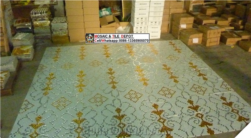 Mosaic Medallions,Wall Mosaic,Floor Mosaic,Hotel Mosaic,Bathroom Mosaic