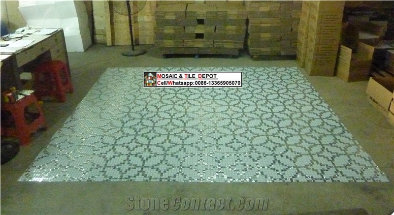 Mosaic Medallions,Wall Mosaic,Floor Mosaic,Hotel Mosaic,Bathroom Mosaic