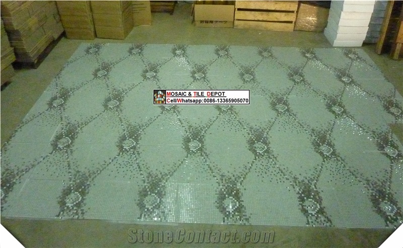 Mosaic Medallions,Wall Mosaic,Floor Mosaic,Hotel Mosaic,Bathroom Mosaic